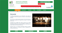 Desktop Screenshot of instdelbicentenario.com
